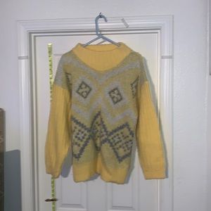 Another awesome vintage sweater. Ladies stay tuned in I have many sweaters.